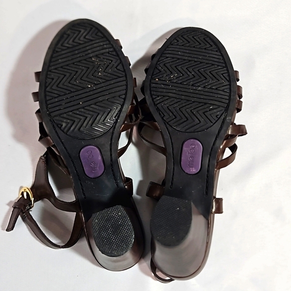 Metoo Brown Womens Sandals Size 8 - Picture 7 of 10